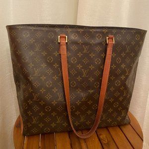Authentic LOUIS VUITTON monogram Cabas Alto tote bag